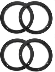 6.5″ ABS Plastic Speaker Spacer Rings Subwoofer Custom Mounting Adapter 2 Pairs