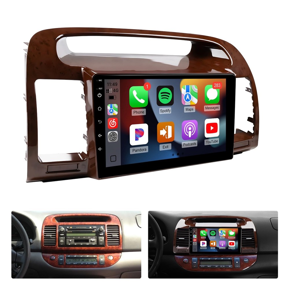9″ Wireless Carplay & Android Auto Stereo for 2002-2006 Toyota Camry with JBL