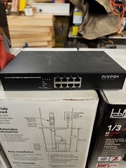 Niveo 8-Port 10/100/1000m & 2-Port 100/1000m Ethernet Switch – Used NGSE8H