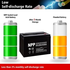 6V 200Ah AGM Deep Cycle Rechargeable Battery For Golf Cat RV Boat Solar