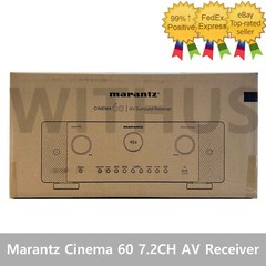 Marantz Cinema 60 7.2CH AV Receiver with 8K Ultra HD HEOS Built-in / Black 220V