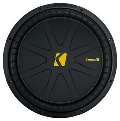 (2) Kicker 50CWCD154 CompC 15″ DVC Car Subwoofers+Mono Amplifier+Amp Kit CWCD154