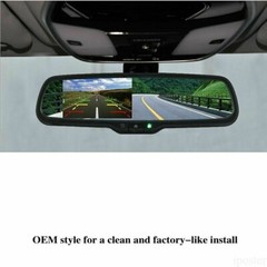 4.3” Rear View Mirror Monitor OEM Bracket Reversing Backup Camera For Ford Jeep