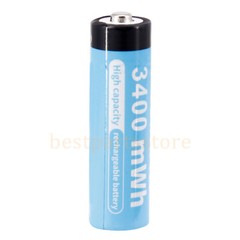 4PCS 1.5V AA AAA Li-ion Lithium ion Rechargeable Batteries 1100 / 3400mwh + Case