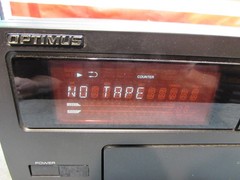 ESTATE* VINTAGE OPTIMUS DCT-2000 DIGITAL COMPACT CASSETTE TAPE DECK ~READ