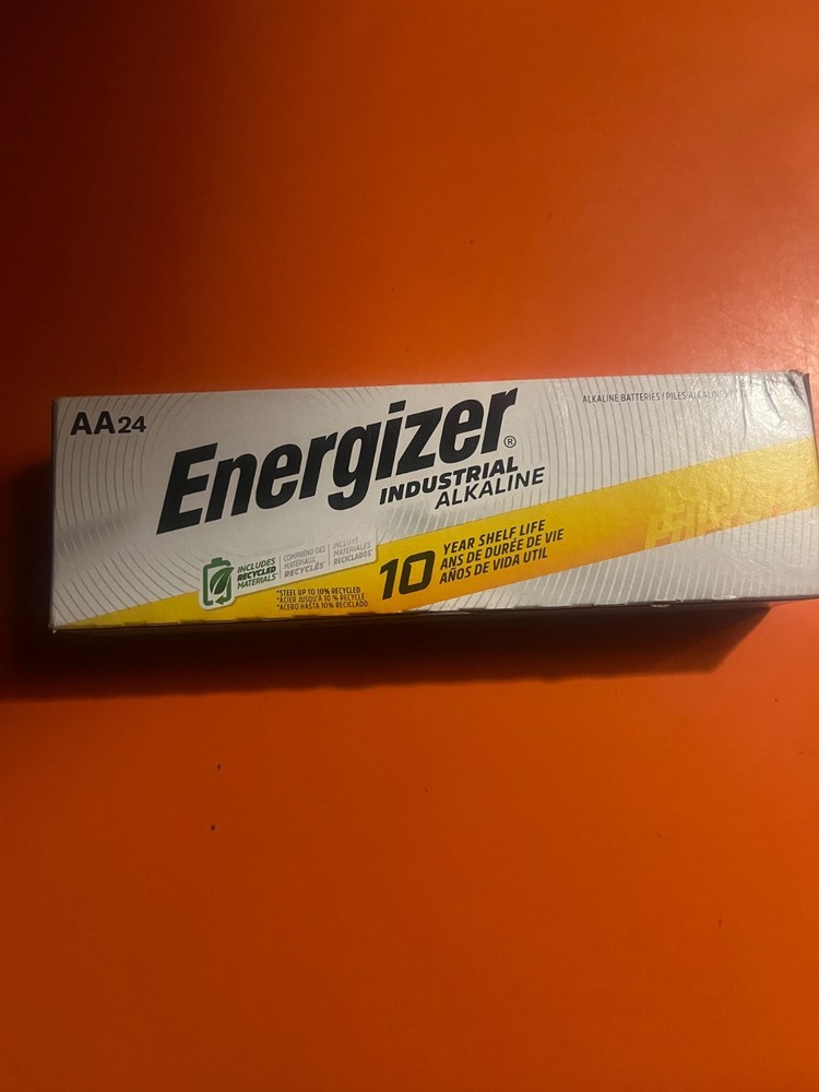 Energizer EN91 1.5V AA Industrial Alkaline Battery – Pack of 24