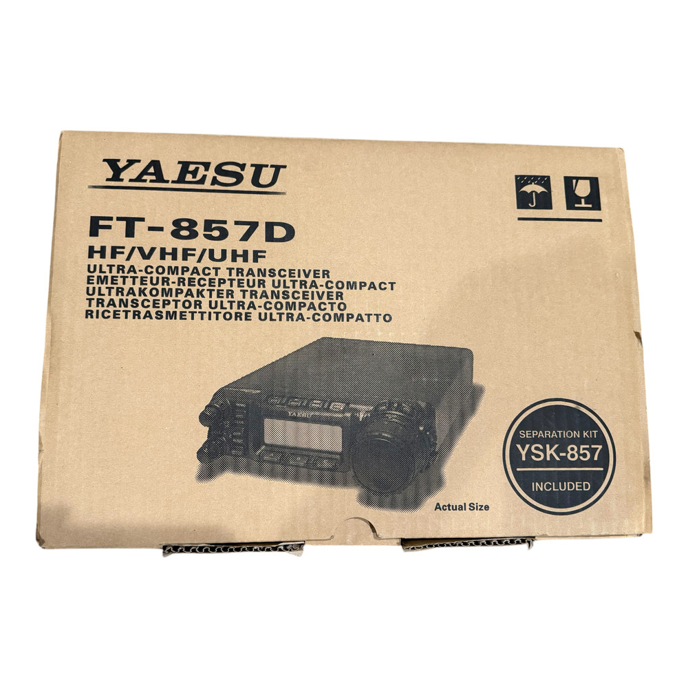 Yaesu FT-857D HF/VHF/UHF All Mode Transceiver Open Box NOS w/ YSK-857