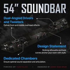 Nakamichi Shockwafe Wireless 11.2.6 Ch w Dolby Atmos/DTS:X Soundbar – A