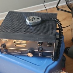 Swan Cygnet 260 3.5MHz SSB/CW Mono Band Ham Radio Transceiver w/ Microphone