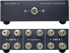 P2 21-IN-12-OUT Amp Amplifier Speaker Switcher Selector Switch Splitter 2-way…