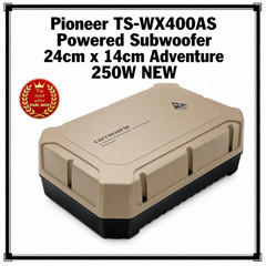 Pioneer TS-WX400AS Powered Subwoofer 24cm x 14cm Adventure 250W NEW
