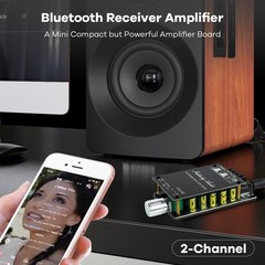 200W Bluetooth 5.0 Mini Amplifier Board – Dual Channel Stereo Audio Receiver