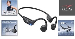 Waterproof Bone Conduction Headphones: 10 Hours Playtime for Sports Enthusiasts