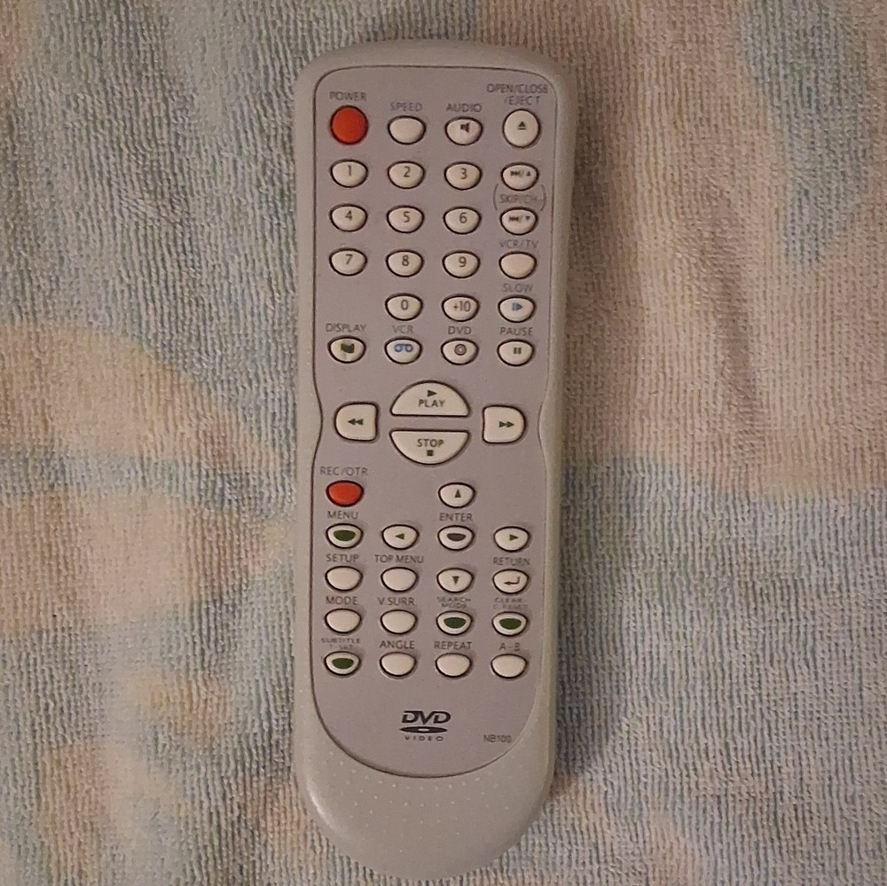 DVD 1510 Wireless Remote Control – White, More Than 10m Range