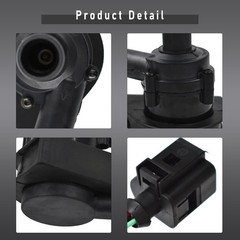 Auxiliary Cooling Water Pump with Plug Replacement for Jetta Golf Passat A3 Q3 T