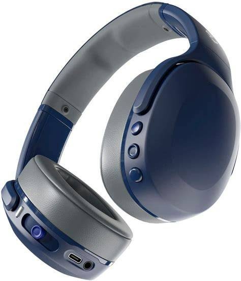 Skullcandy – Crusher Evo Over-the-Ear Wireless Headphones – Midnight Blue