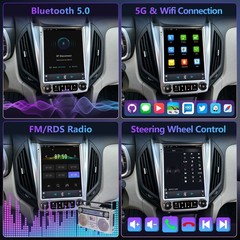 Fits Chevrolet Equinox 2010-2017 Car Radio GPS Player Stereo Android CarPlay USB