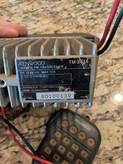 Used Kenwood TM-261A 144 MHz FM 2 Meter XCVR Ham Radio