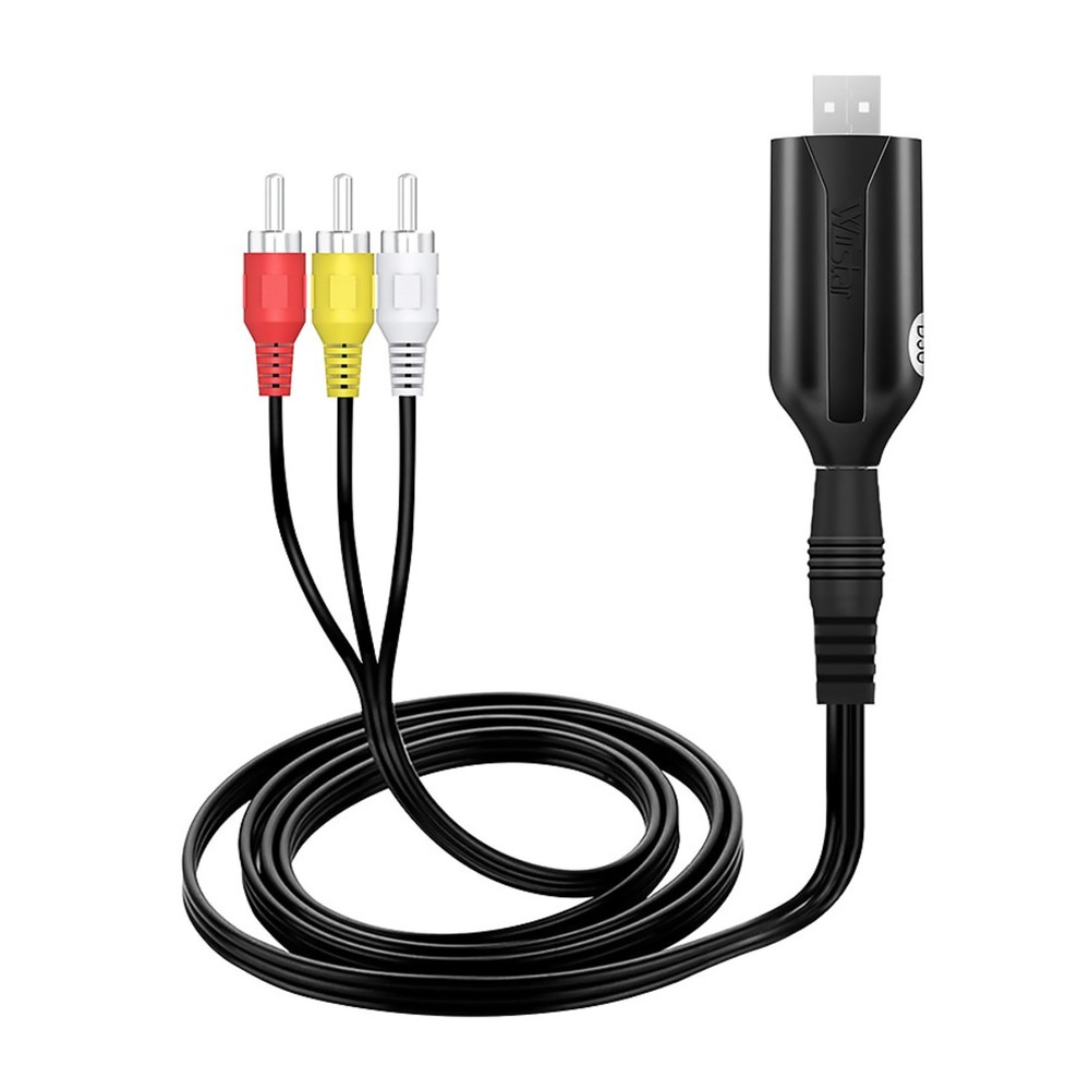 USB 2.0 VHS To DVD Converter Video Capture USB2.0 to RCA Converter Adapter