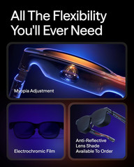 Luma Pro XR Glasses — 152” 1200P 120Hz Ultra Sharp Display, 52° FOV, Electrochro