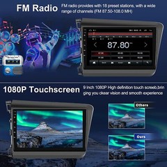 For 2012-2015 Honda Civic Android 12.0 Car Stereo Radio FM WIFI Navi GPS BT 32GB