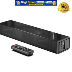 Versatile 60W Compact Soundbar with Night Mode & Dynamic EQ – Perfect for TV