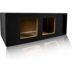 1.50 ft³ Ported Enclosure Box for Dual Kicker 8″ Solo-Baric L7 Square Subwoofers