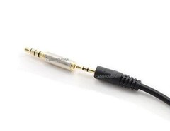 Gold-Plated 2.5mm TRRS Stereo Female to 3.5mm TRRS Stereo Plug Converter Adapter