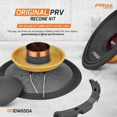 1x PRV Audio RK10W650A Reconing Kit DIY Speakers Repair Recone for 10W650A