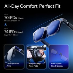 VITURE – Beast XR/AR Glasses: Biggest & Brightest, 58° 1200p Built-in 3DoF, 9…