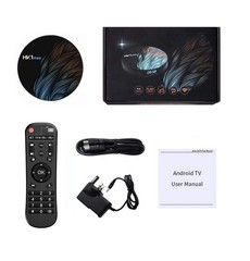 Android 11.0 TV Box with 4GB RAM 64GB ROM RK3318 BT 4.1 Quad-Core Cortex HK1 MAX