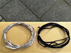 1 m ISODA hybrid HZ Japan speaker cable vintage audiophile special wire