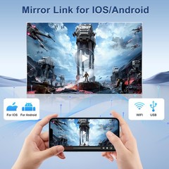 For GMC Acadia 2013-2017 Fit For Carplay Android 14 Car Radio Stereo Navi