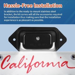 LED License Plate Light, Trailer License Plate Ho Style: License Plate Light A