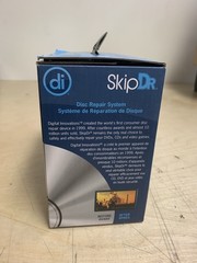 SkipDr CD & DVD Motorized Disc Repair System (Black/Blue) USED