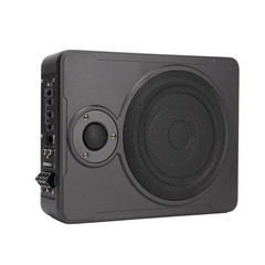 600W Slim Under-Seat Subwoofer Powered Car Truck Sub w/ Amplifier Speaker 8 “