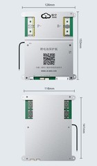 JK Smart BMS 4S-8S 200A Active Balance 2A BMS LiFePo4 Li-ion Battery BMS BT HRC