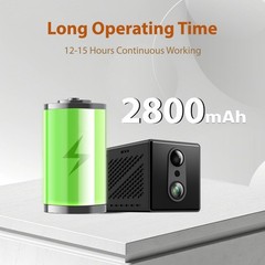 2026 5G Mini HD Security Camera – 100 Days Battery, Night Vision, Motion Detecti