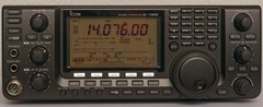 Icom IC-7410 HF Base Transceiver with FL-430 and FL -431 filters installed