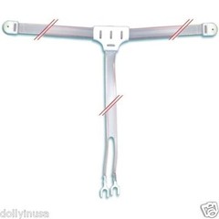 New FM Dipole Antenna 6 FT in length T Shaped SPADE TERMINALS 300 ohm twin leads