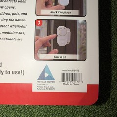 Perfect Security Alarm for Home Doors & Windows 4 pcs -90 dB- Item Brand NEW