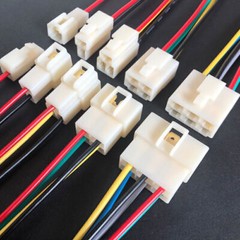 Car 6.3mm Pin Plug Electrical Wiring Multi-Connector Terminals 1/2/3/4/6/8 Way