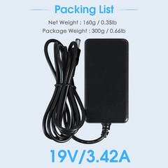 DC 19V3.42A/19V4.74A/24V4.5A/24V6A/32V5A/36V6A/48V5A Power Supply US Plug 110V