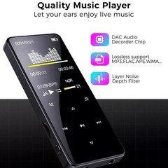 5.0 Bluetooth Music MP4/MP3 Player Support JPG/JPEG/PNG Picture Format