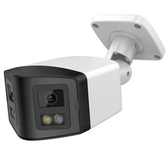 VIKYLIN 4K 8MP 180° Panoramic Bullet IP Camera Dual Light Full Color IR Swith