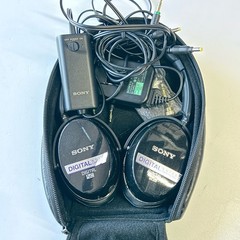 Sony MDR-NC500D Digital Noise Canceling Headphones with AC Adapter and Case