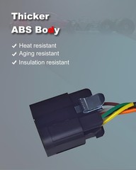 Headlight Wiring Harness Compatible with Sierra 1500 2500HD 3500 Size: 1-Count