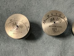 4 Metcom ITT JAN-6884 Tubes Beam Power YL-1100 VINTAGE UHF MILITARY radar TESTED
