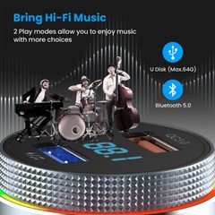 Car Bluetooth FM Transmitter Radio MP3 Wireless Adapter Dual USB Charger