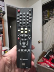 Go Video DVR5100 Sonic Blue DVD VCR Combo Player and VHS ~ Yes A Remote Control